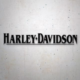 Autocollants: Harley Davidson Motorcycle 2