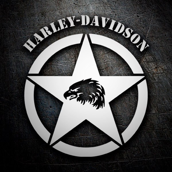 Autocollants: Harley Davidson, Aigle