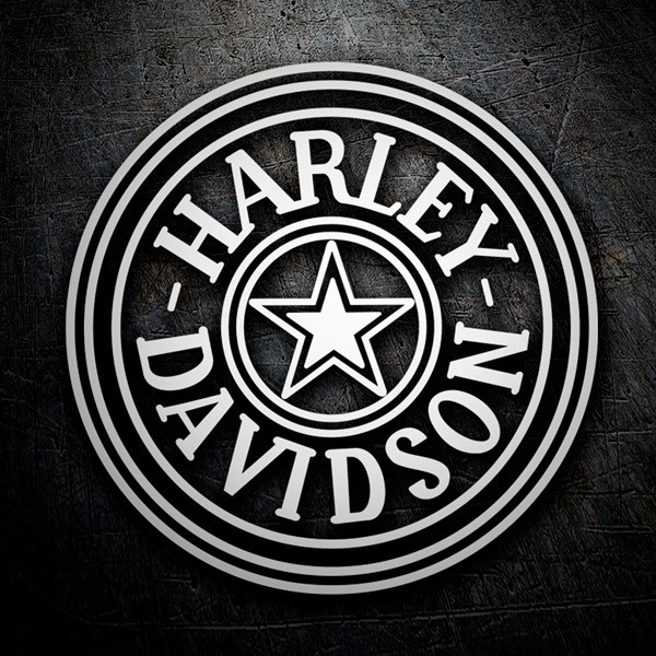 Autocollants: Harley Davidson, Isologo