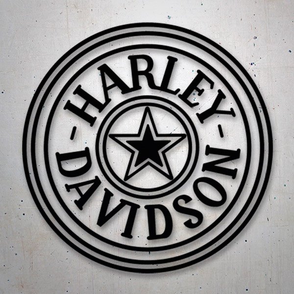 Autocollants: Harley Davidson, Isologo