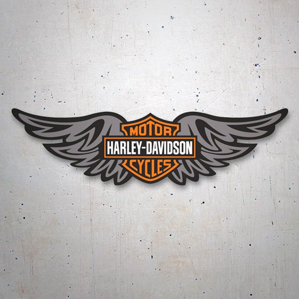 Autocollants: Harley Davidson, Cartoon
