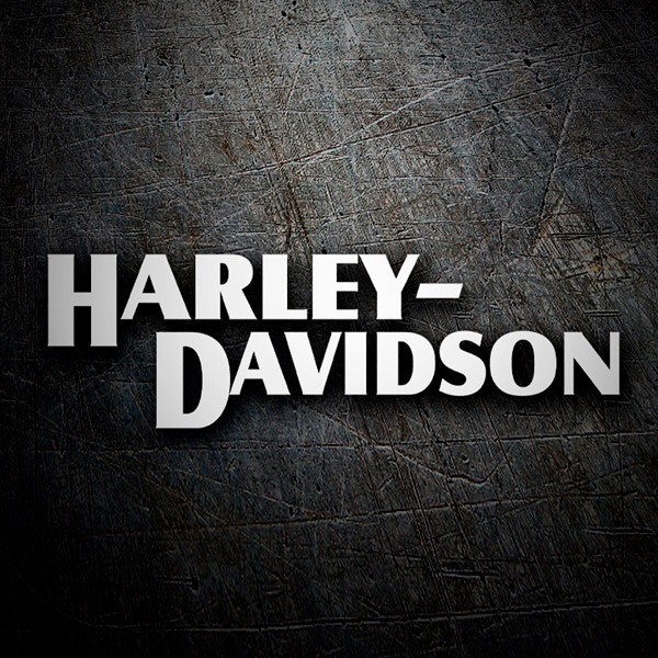 Autocollants: Nom de Harley Davidson