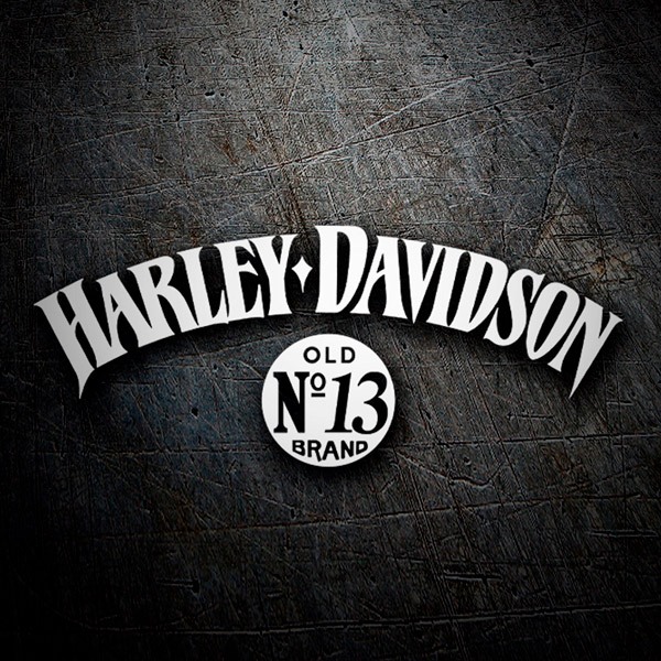 Autocollants: Harley Davidson Nº 13