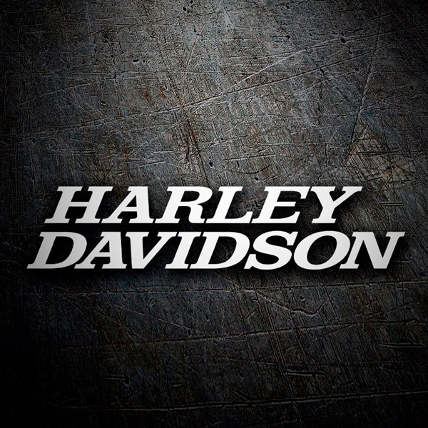 Autocollants: Harley Davidson name