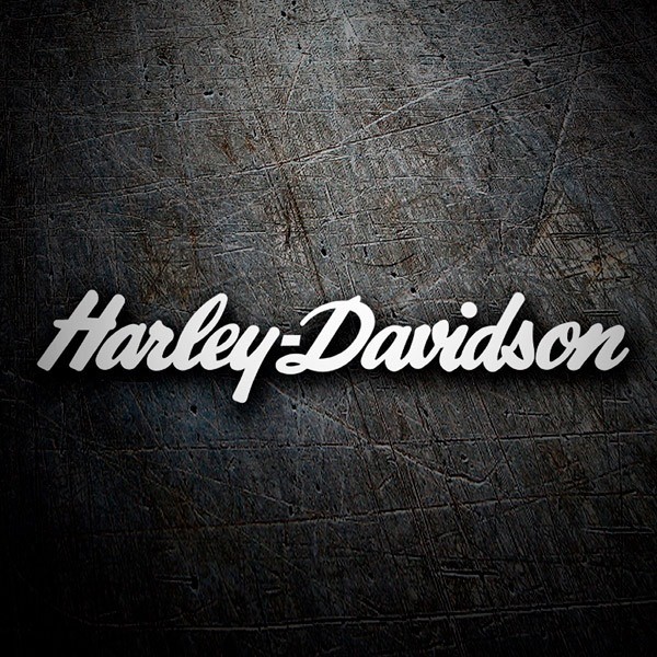 Autocollants: Harley Davidson signe V