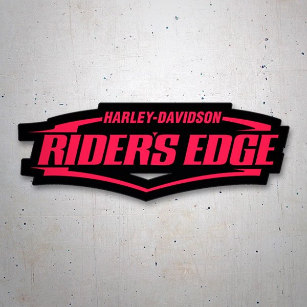 Autocollants: Harley Davidson riders edge