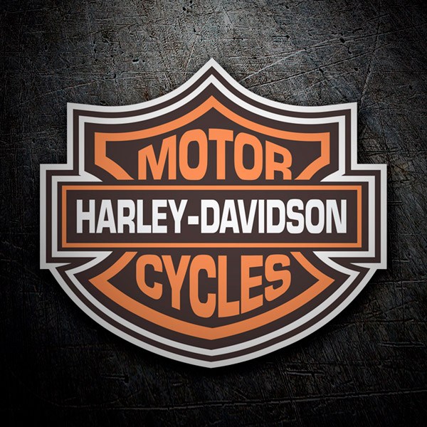 Autocollants: Bouclier Harley Davidson