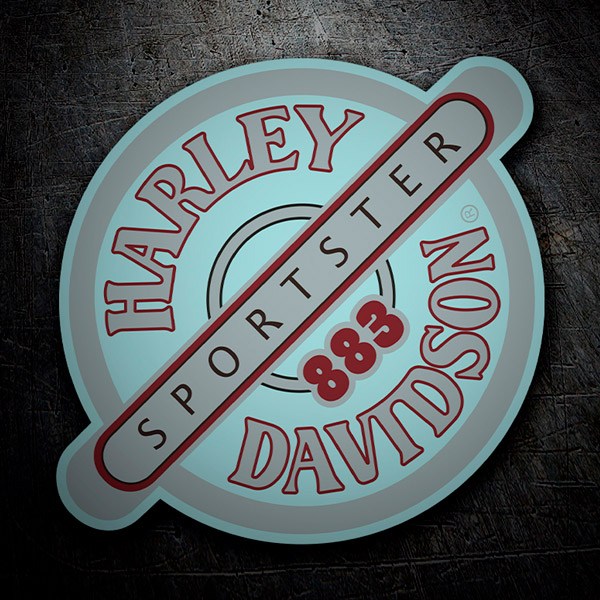 Autocollants: Harley Davidson Sportster 883