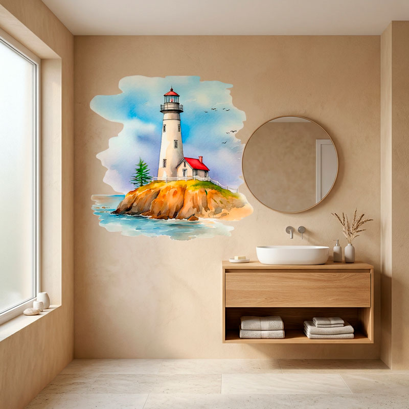 Phare aquarelle 5