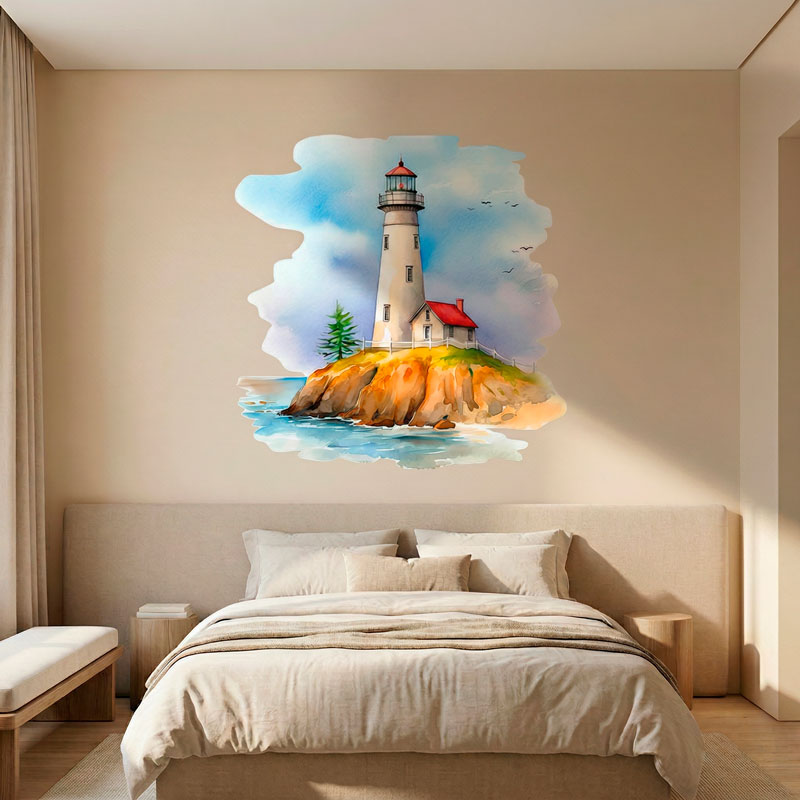 Phare aquarelle 8