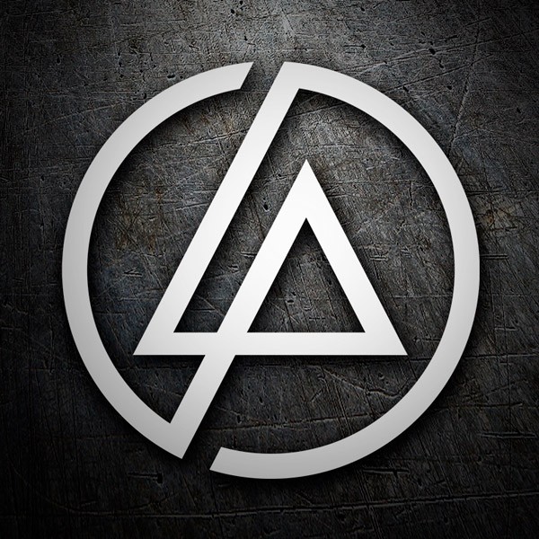 Autocollants: Logo Linkin Park en C&iacute;rculo