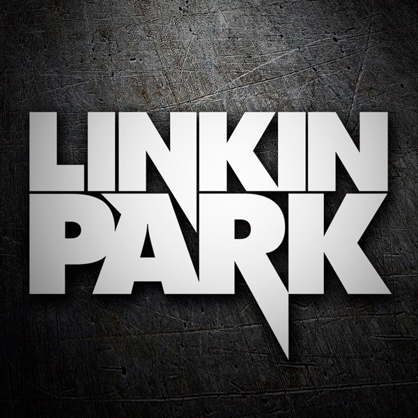 Autocollants: Logo Linkin Park en Tipograf&iacute;a Estilizada