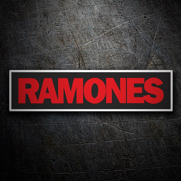Autocollants: Ramones Red