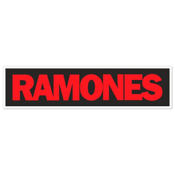 Autocollants: Ramones Rouge