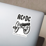 Autocollants: ACDC Canon 3