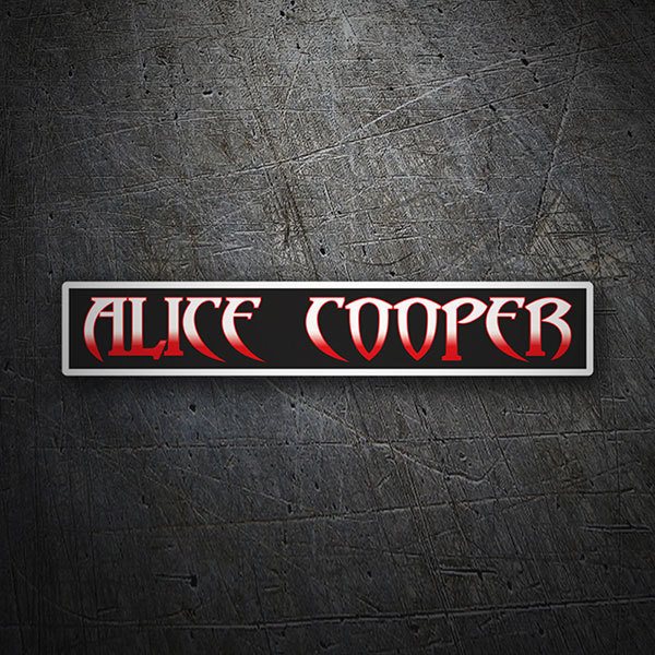 Autocollants: Alice Cooper