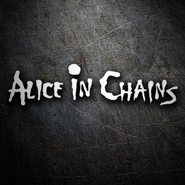 Autocollants: Nom ALICE IN CHAINS en Style Rock