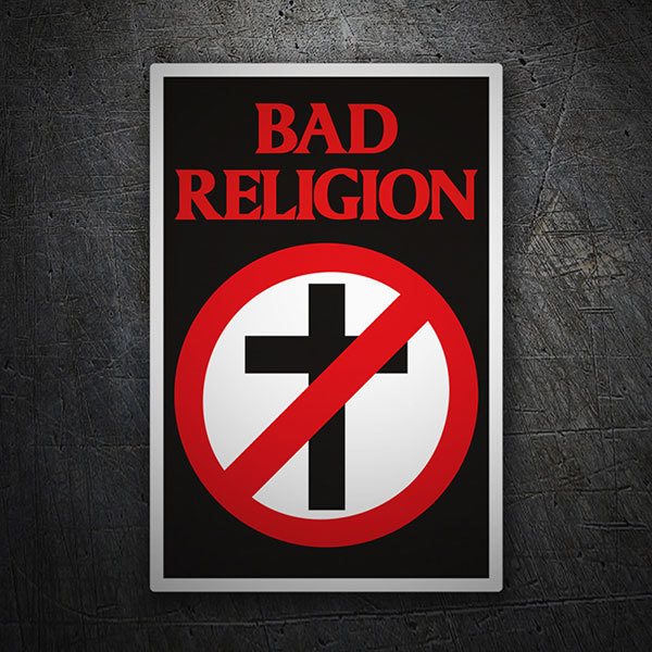 Autocollants: Bad Religion avec Crossbuster