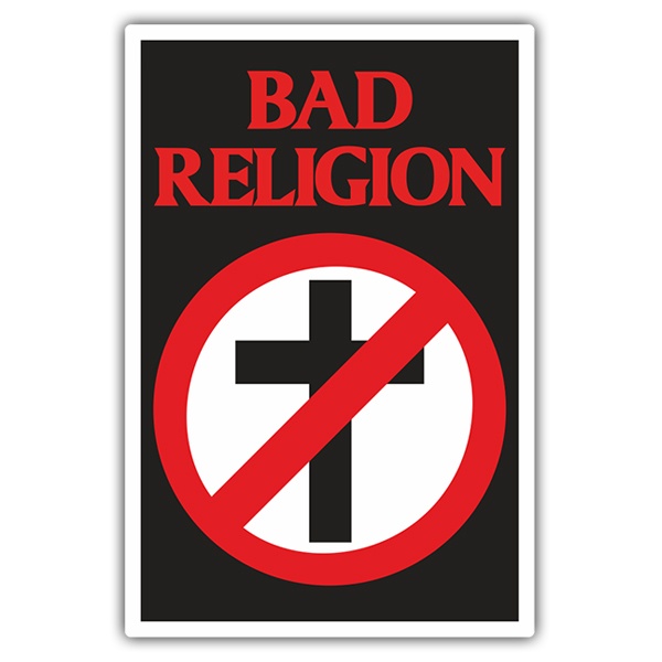 Autocollants: Bad Religion avec Crossbuster