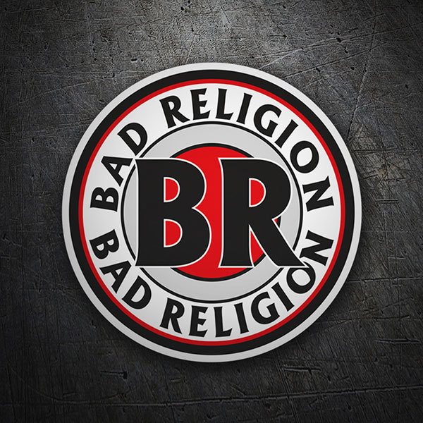 Autocollants: Bad Religion Sello Circular