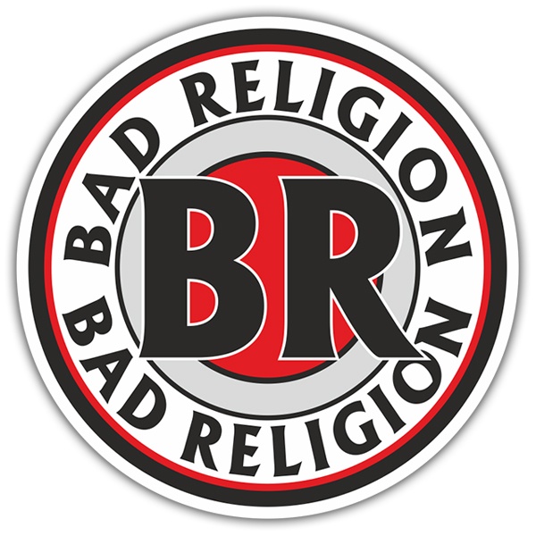 Autocollants: Bad Religion Sello Circular