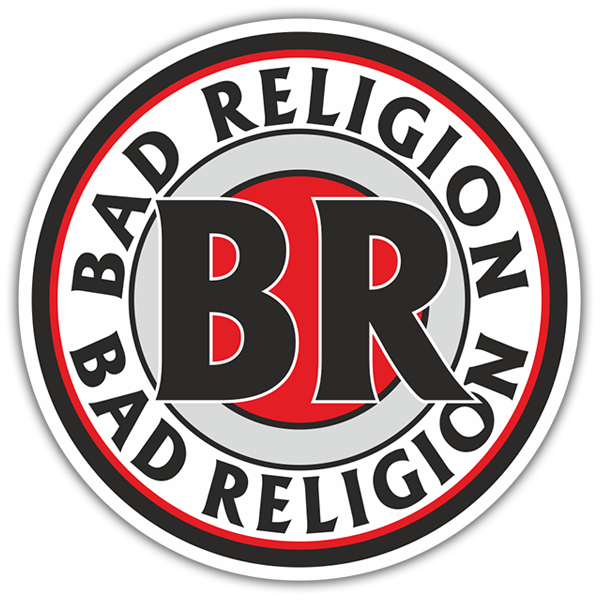 Autocollants: Bad Religion Sello Circular