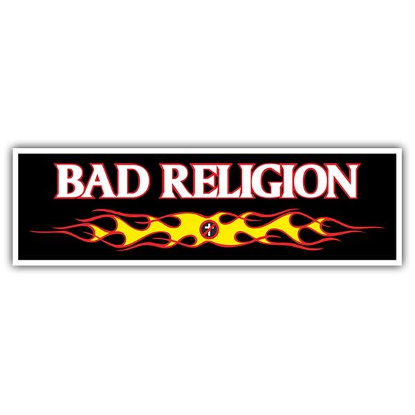 Autocollants: Bad Religion Fire