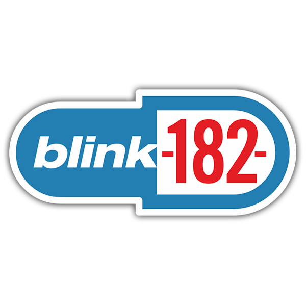 Autocollants: Logo Blink-182