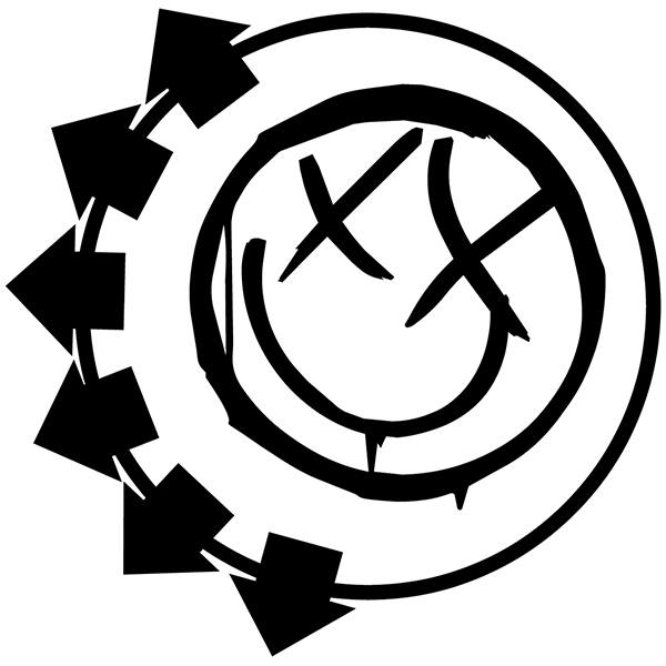 Autocollants: Blink 182 Logo