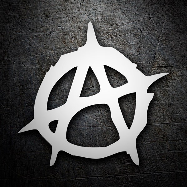 Autocollants: Symbole de l'Anarchie