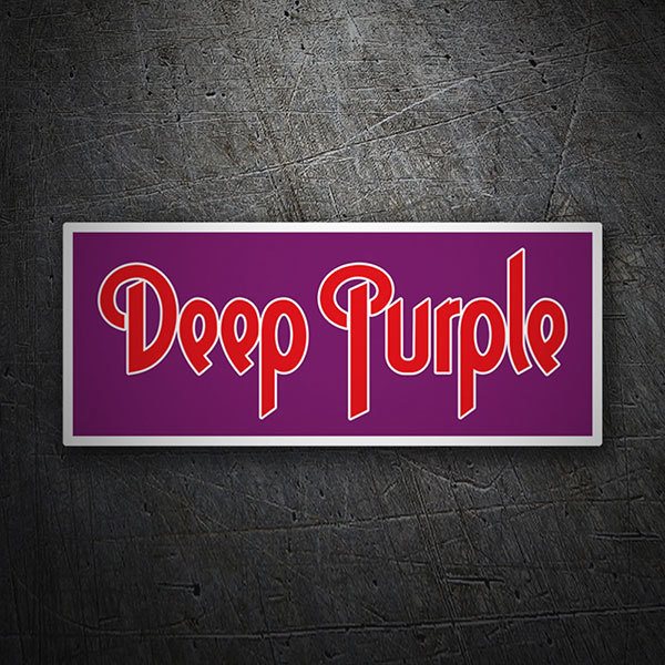 Autocollants: Deep Purple Couleur