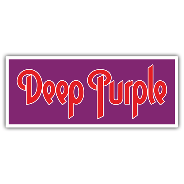 Autocollants: Deep Purple Couleur 0