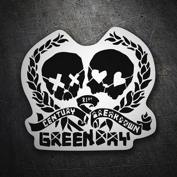 Autocollants: Green Day Century Breakdown