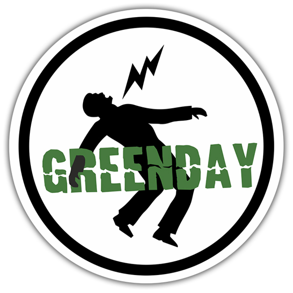Autocollants: Green Day Danger