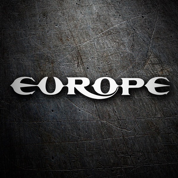 Autocollants: Europe Band