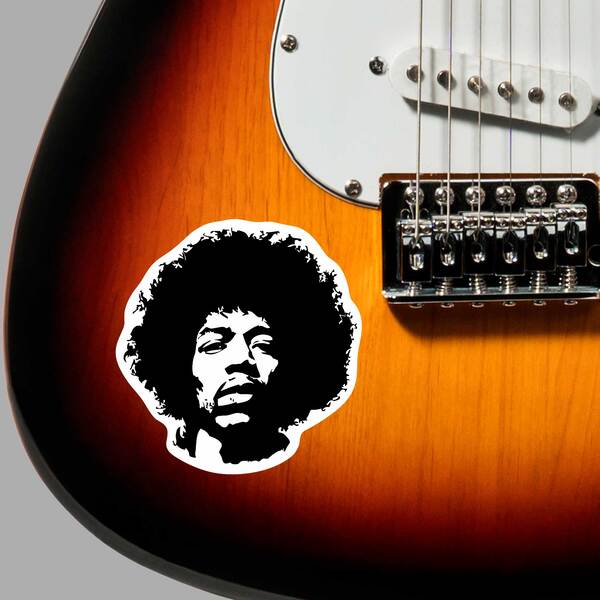 Autocollants: Jimi Hendrix Classic