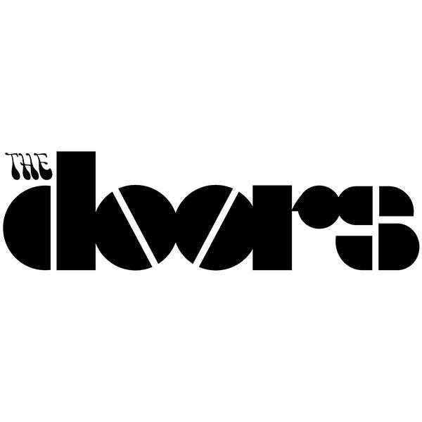 Autocollants: Logo The Doors