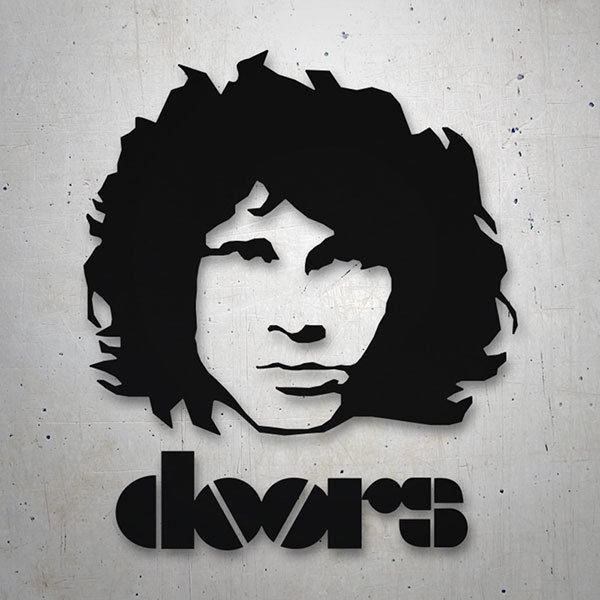 Autocollants: Morrison The Doors logo 0