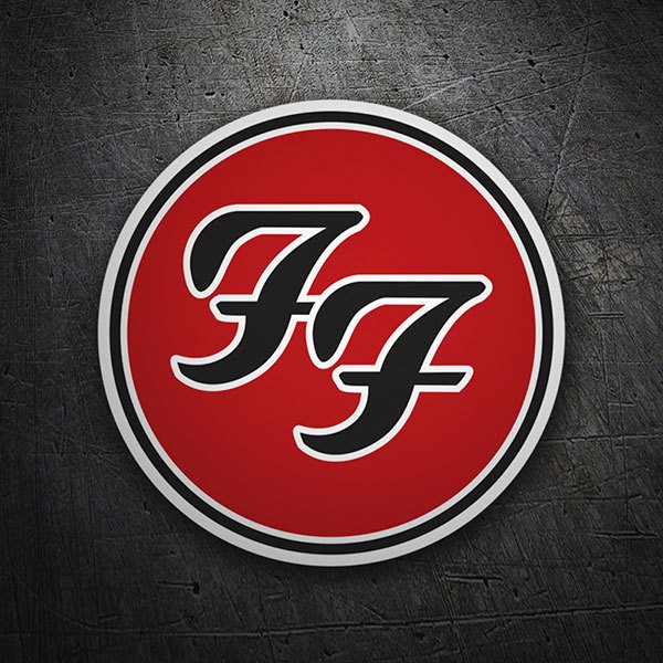 Autocollants: Foo Fighters Logo 1