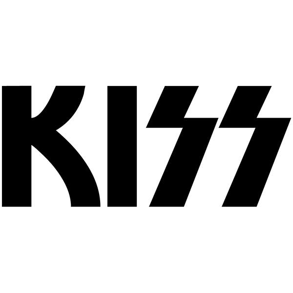 Autocollants: Kiss Logo