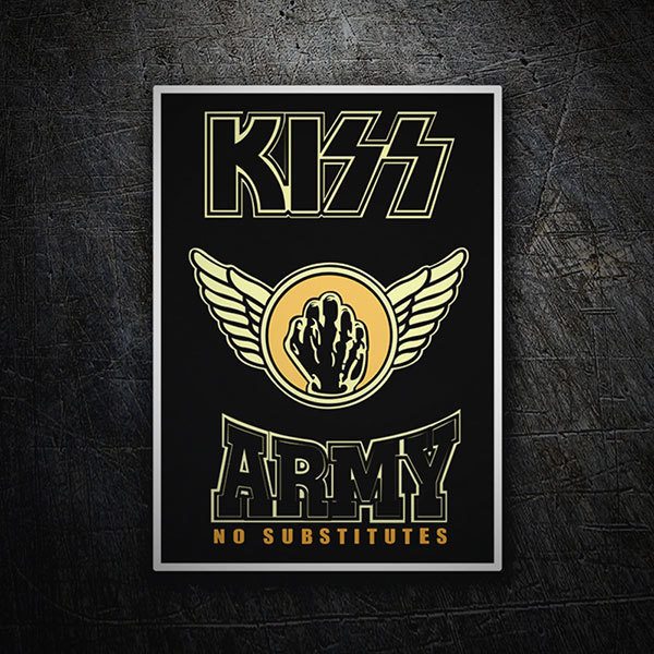 Autocollants: Kiss Army