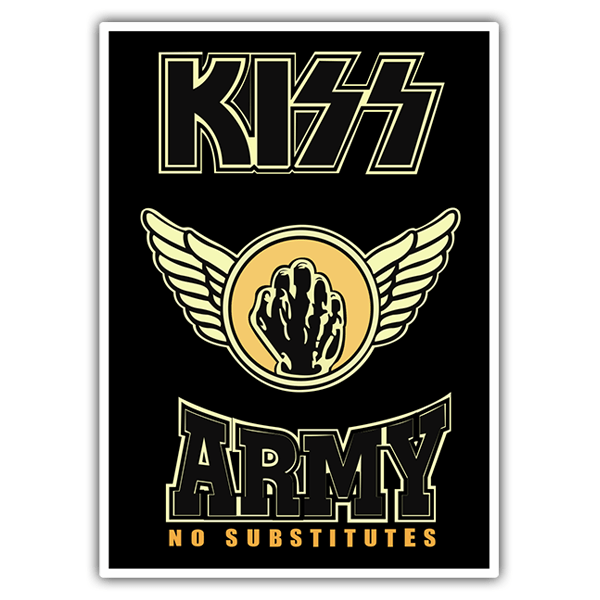 Autocollants: Kiss Army