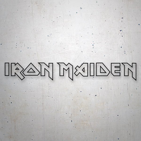 Autocollants: Iron Maiden Logo 0