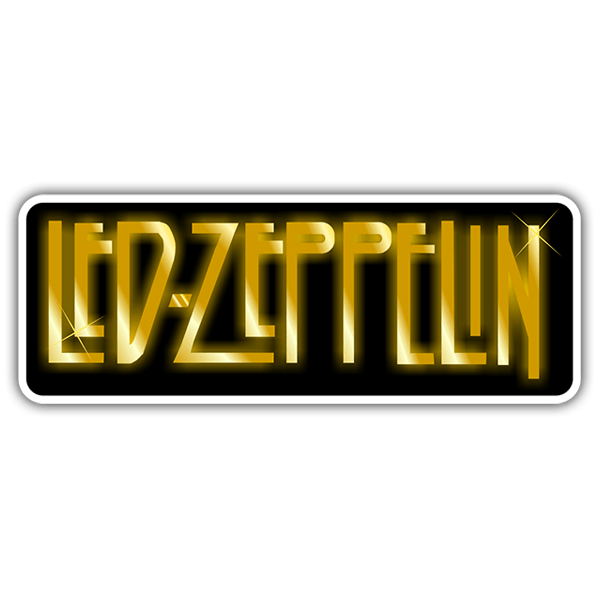 Autocollants: Led Zeppelin Logo 0