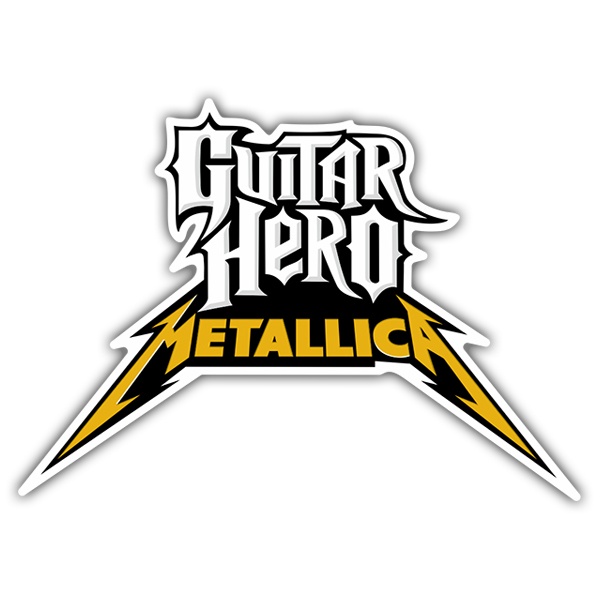 Autocollants: Guitar Hero Metallica