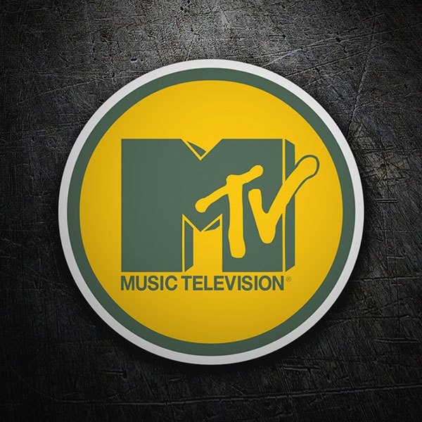 Autocollants: MTV Jaune