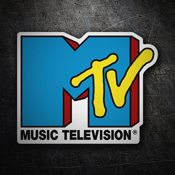 Autocollants: MTV Blue