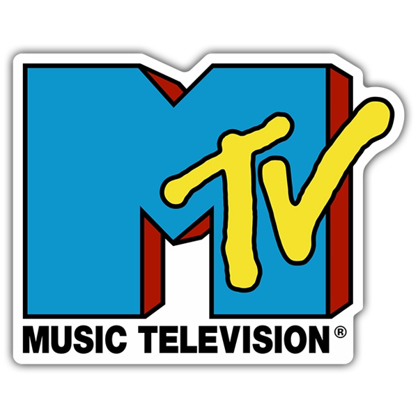 Autocollants: MTV Blue