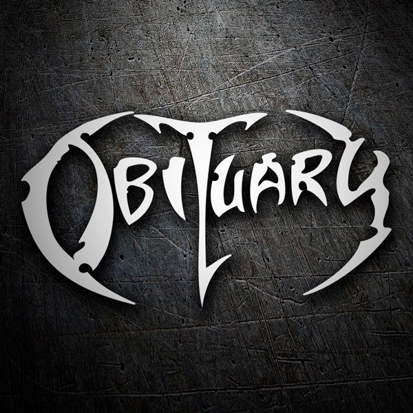 Autocollants: Obituary