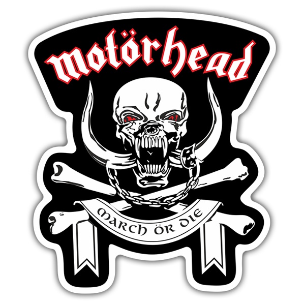 Autocollants: Motörhead March ör Die